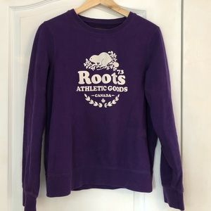 Roots Purple Crewneck Woman’s M